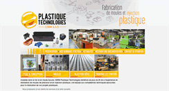 Desktop Screenshot of plastique-technologies.com
